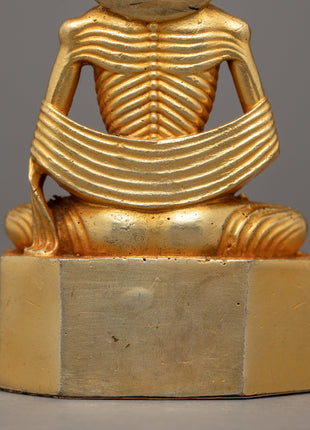 Fasting Shakyamuni Buddha Statue | Traditional Himalayan Artwork