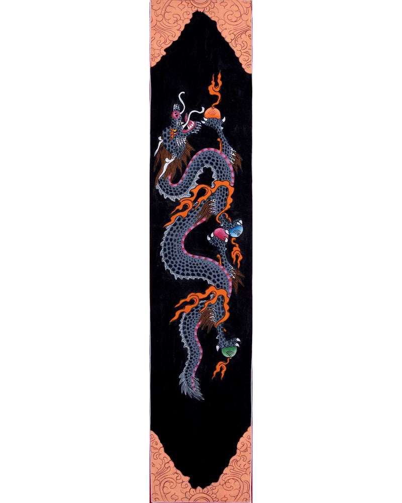 Dragon Painting Thangka | Wall Decoration Painting