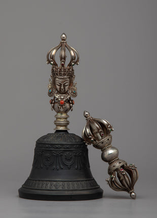 Tibetan Vajra and Bell for Meditation | Tools of Serenity and Spiritual Connection