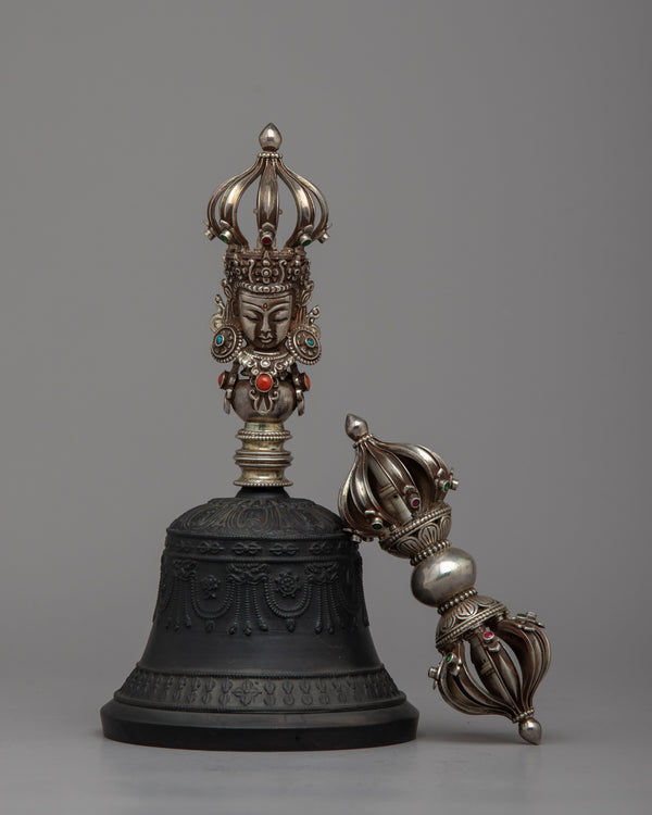 Tibetan Vajra and Bell for Meditation | Tools of Serenity and Spiritual Connection