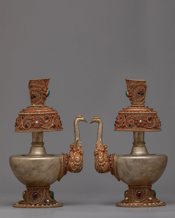 Copper Bhumba Set | Elevate Your Décor with this Stunning, Handcrafted Masterpiece