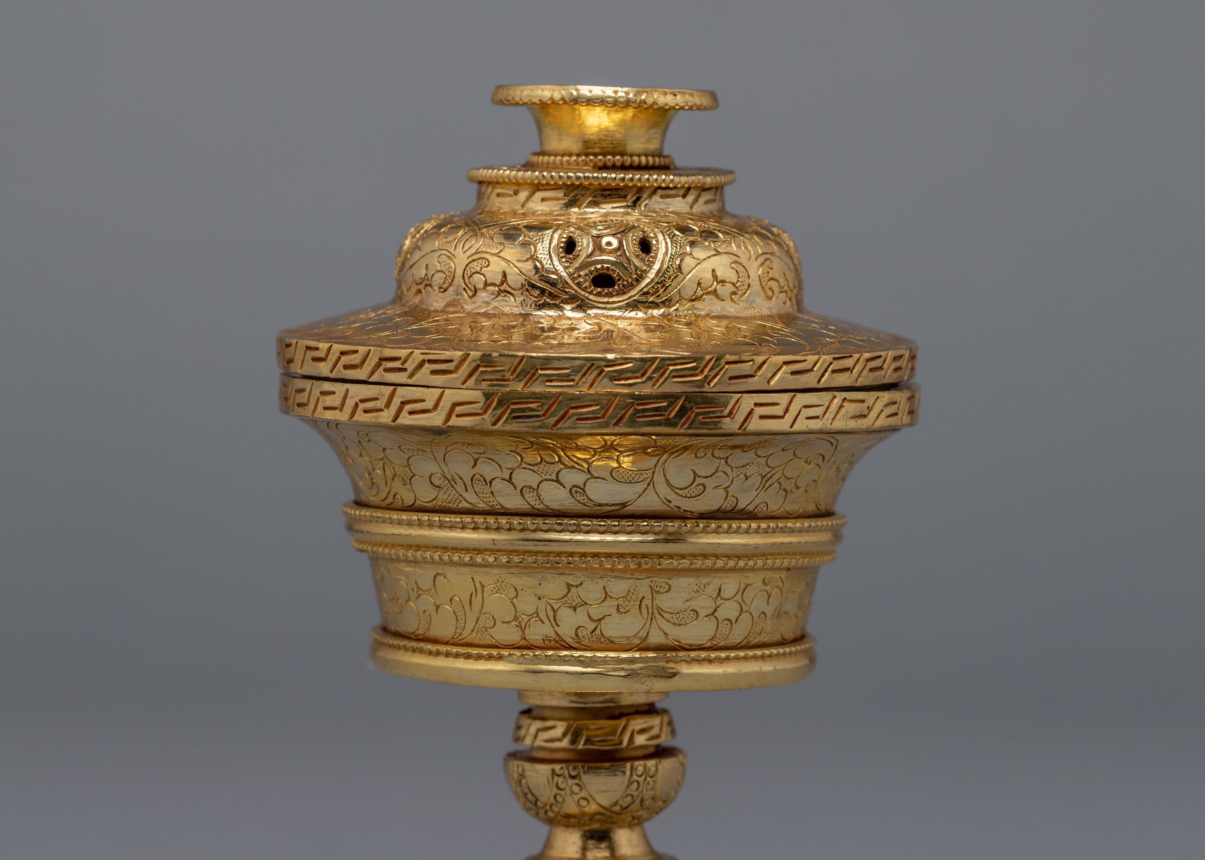 Buddhist Butter Lamp Set | Himalayan Art Work