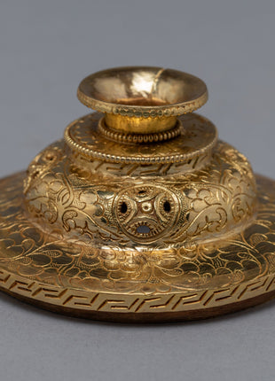 Buddhist Butter Lamp Set | Himalayan Art Work