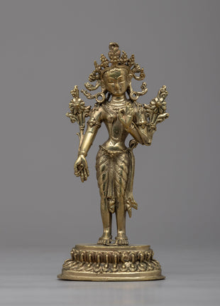 Standing Chenresig Statue 