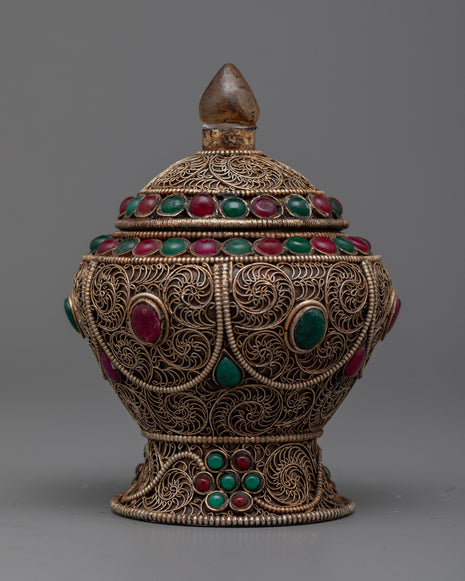 Dhupur Rice Bowl Pot with Lid