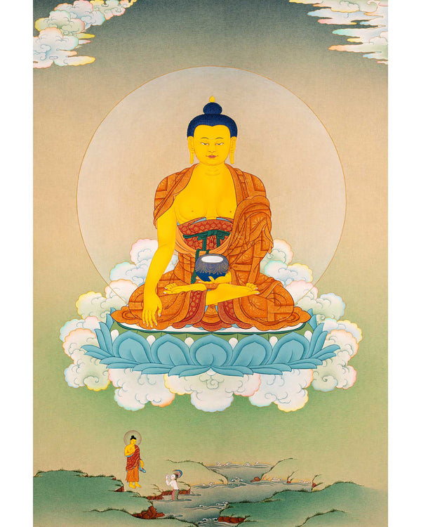 gautam buddha painting