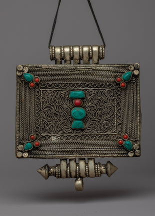 Stunning Ghau Pendant | Unique Spiritual Jewelry