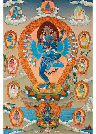 Hevajra With Vajra nairatmya