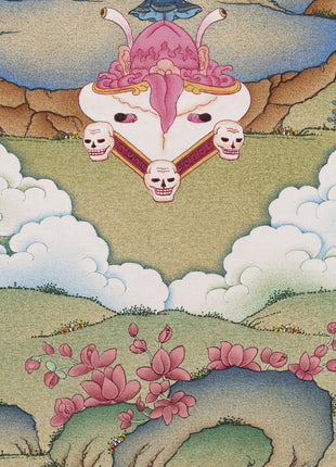 Chakrasamvara Vajravarahi Dakini | Digital Thangka Print