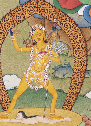 Chakrasamvara Vajravarahi Dakini | Digital Thangka Print
