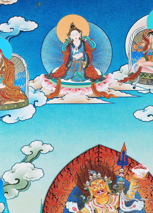 Troma Nagmo Dakini Thangka | High Quality Giclee Canvas Print | Yogini Print