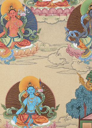 21 Tara Thangka Print | Chokyur Dechen Lingpa Tradition