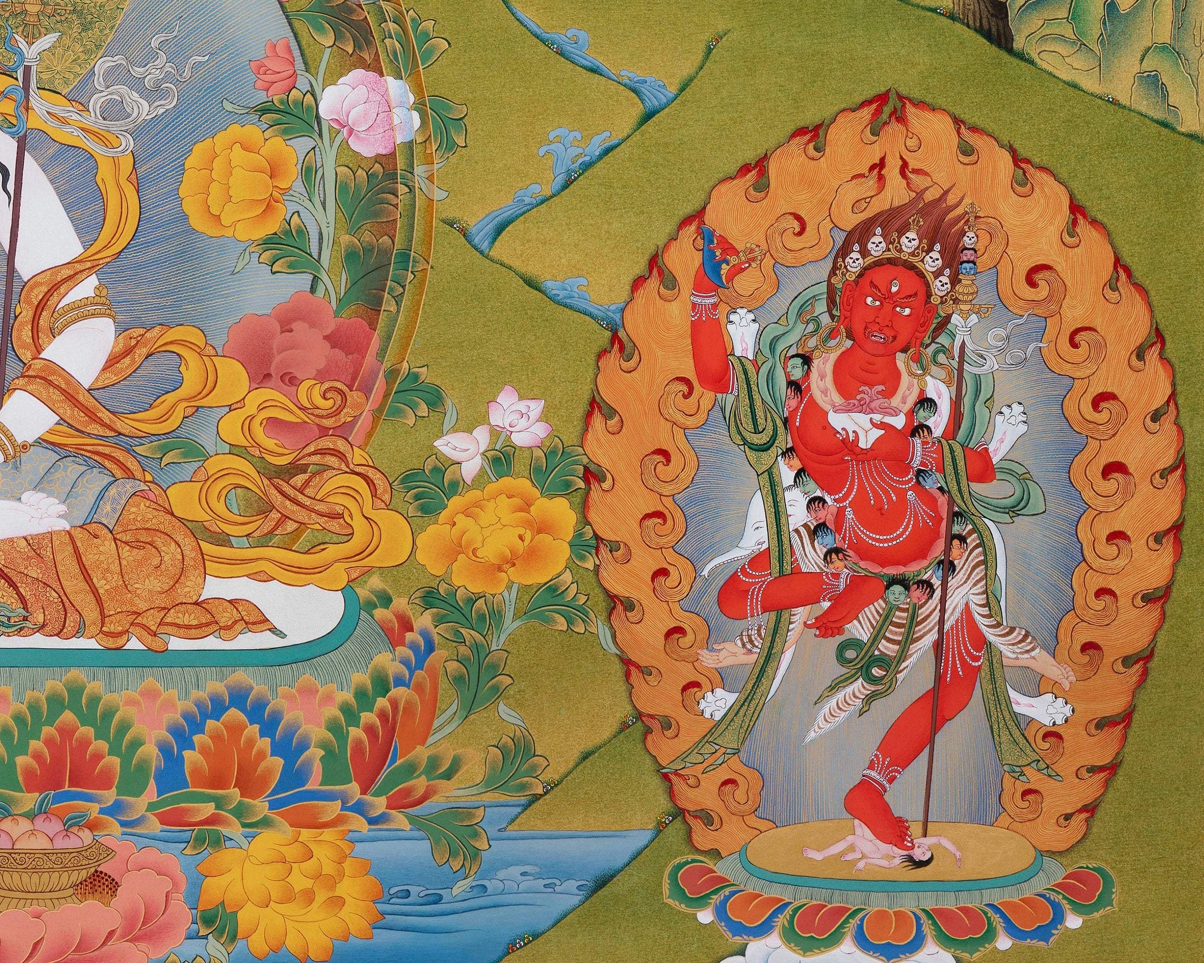 Vajrayana thangka 