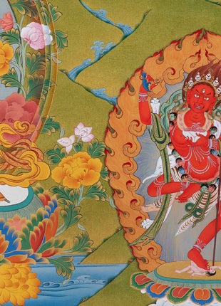 Vajrayana thangka 