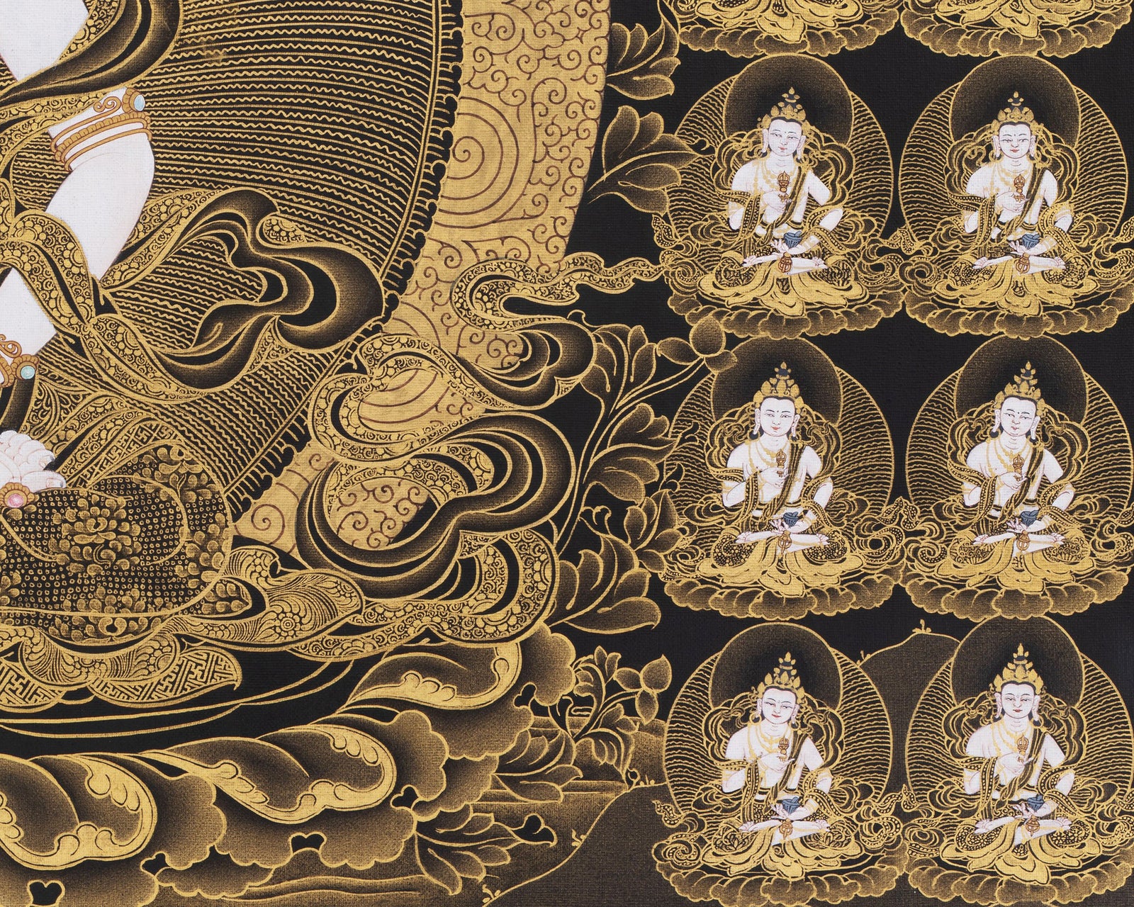 Vajrasattva | 108 Vajrasattva Thangka Print | Tibetan Painting