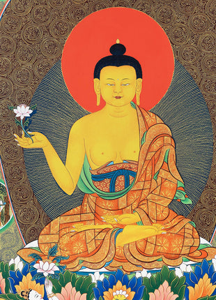 shakyamuni thangka