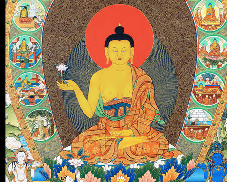 shakyamuni thangka