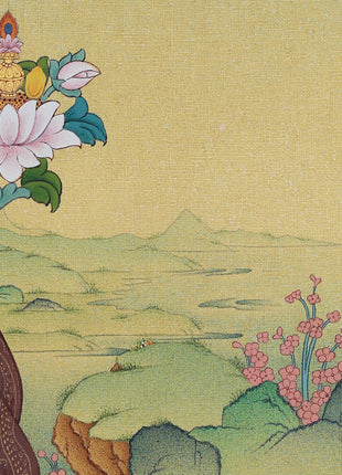 Yuthok Thangka Print | Tibetan Buddhist Master Art