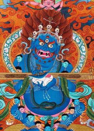 sakya mahakala thangka