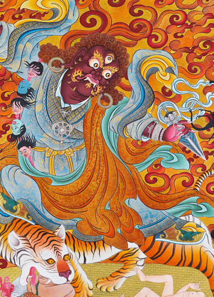 dorje drolo thangka