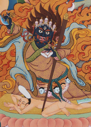 Sitatapatra Thangka | The White Umbrella Tara | Tibetan Art Prints