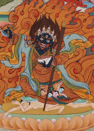 Sitatapatra Thangka | The White Umbrella Tara | Tibetan Art Prints