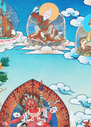 Troma Nagmo Dakini Thangka | High Quality Giclee Canvas Print | Yogini Print