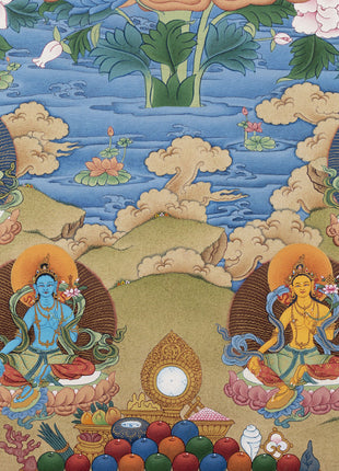 21 Tara Thangka Print | Chokyur Dechen Lingpa Tradition