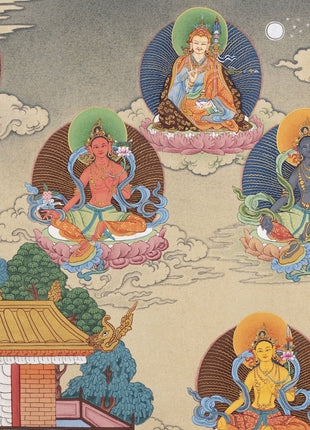 21 Tara Thangka Print | Chokyur Dechen Lingpa Tradition