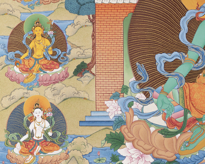 21 Tara Thangka Print | Chokyur Dechen Lingpa Tradition