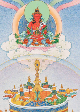 Vajrayogini Mandala Thangka | Dakini | High Quality Giclee Canvas Print | Digital Print
