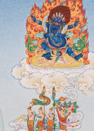 Vajrayogini Mandala Thangka | Dakini | High Quality Giclee Canvas Print | Digital Print
