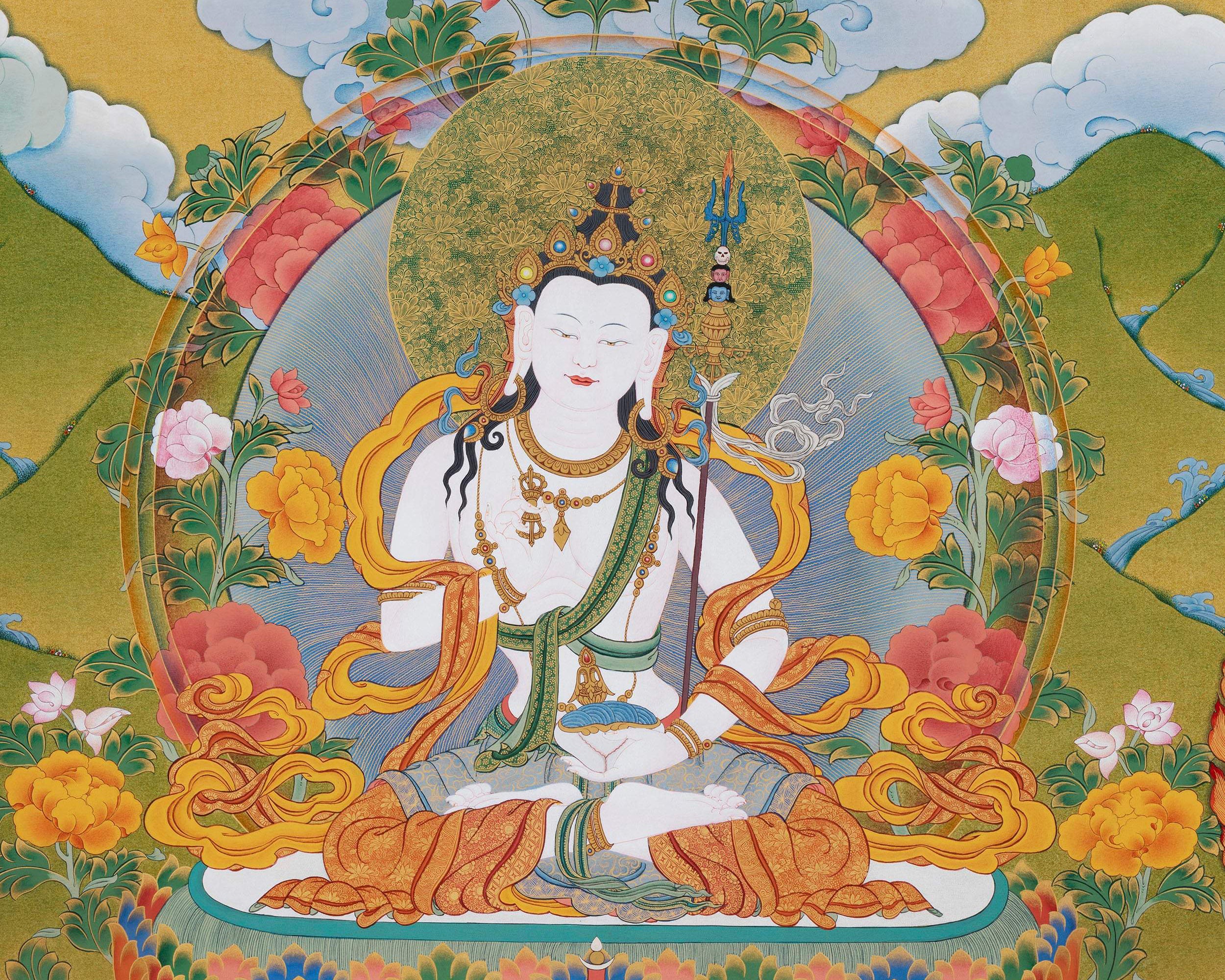 Mipham Wangdu Thangka Print | Tibetan Yidam Thangka
