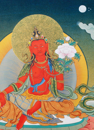 Mipham Wangdu Thangka Print | Tibetan Yidam Thangka