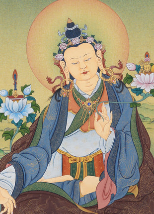 Yuthok Thangka Print | Tibetan Buddhist Master Art