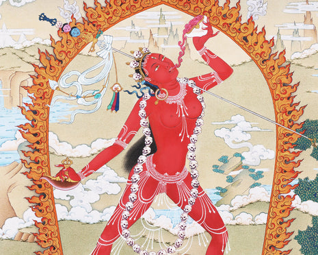 vajrayogini thangka