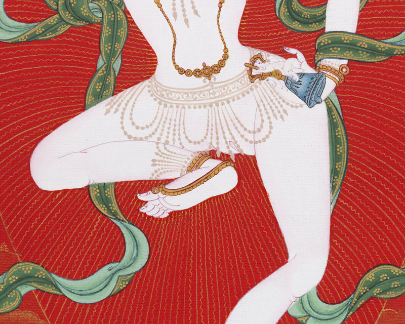 Machig Labdron Thangka | Tibetan Thangka Painting | Buddhist Art
