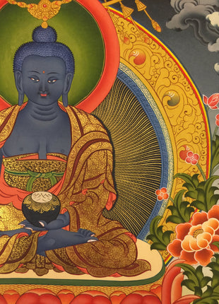 Fine Quality Thangka Of Medicine Buddha | Bhaisajyaguru