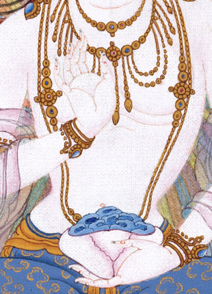 Yeshe Tsogyal Thangka, Tibetan Thangka Painting, Dakini