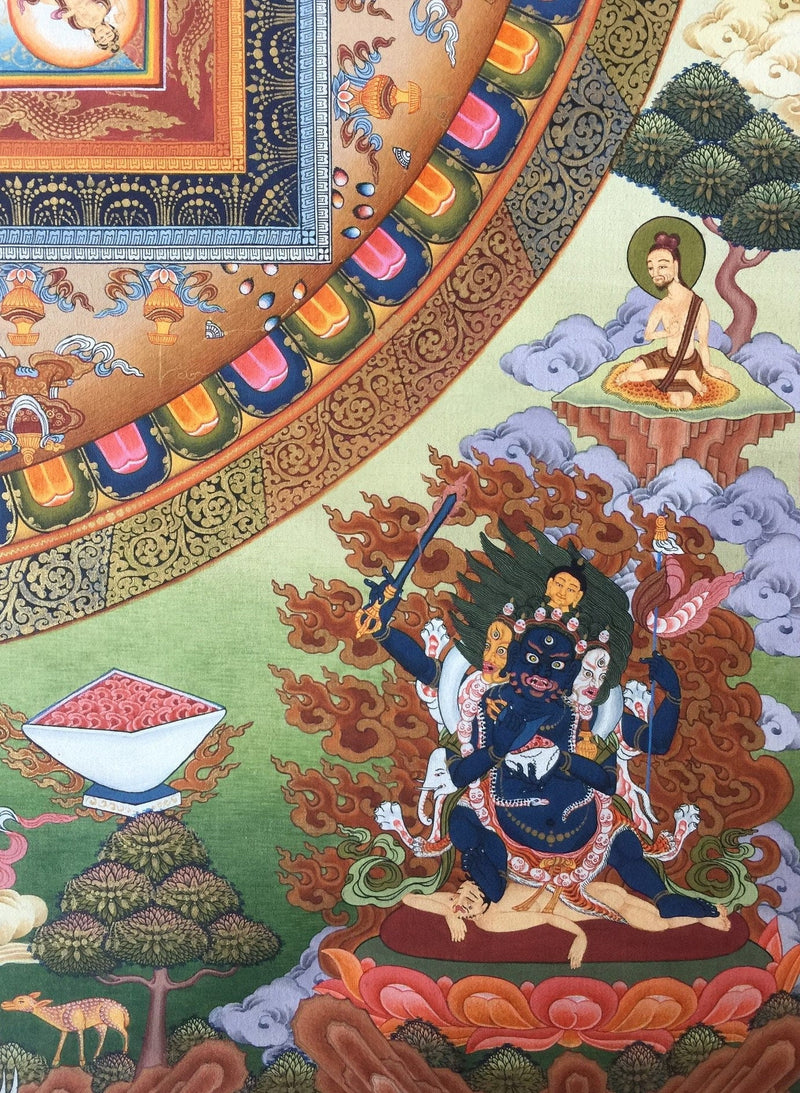 Lokeshvara Mandala Thangka | Tibetan Buddhist Craft