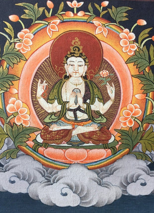 Lokeshvara Mandala Thangka | Tibetan Buddhist Craft