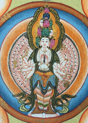Lokeshvara Mandala Thangka | Tibetan Buddhist Craft