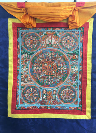 Traditional Buddhist Mandala | Bright Colored Mandala