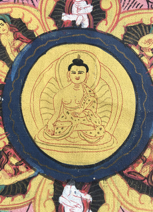 Buddhist Mandala | Tibetan Monks , Dakini , Mahakala and  Dharmapala