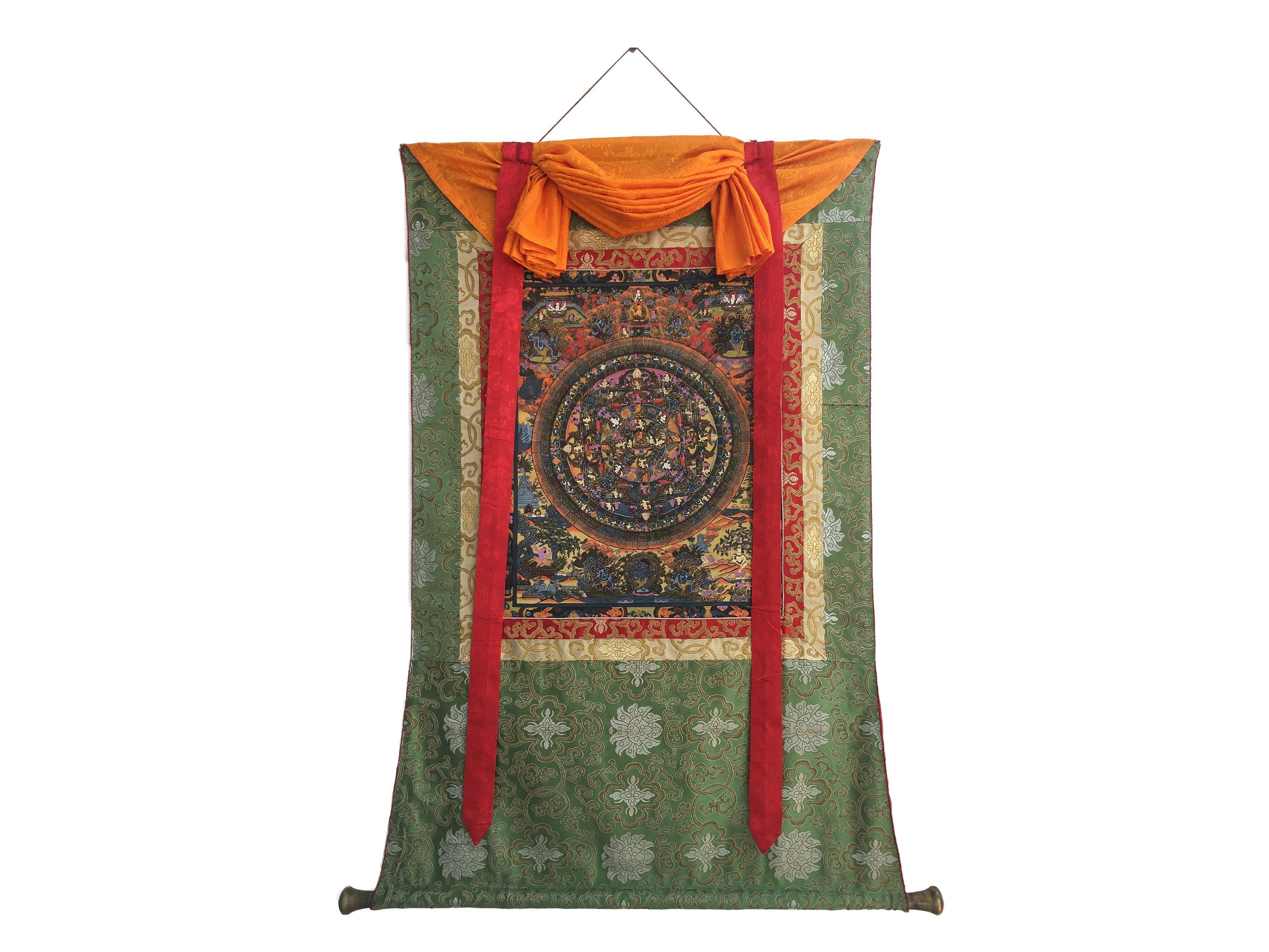 Buddha Mandala Thangka Painting Wall Hanging | Himalayan Art
