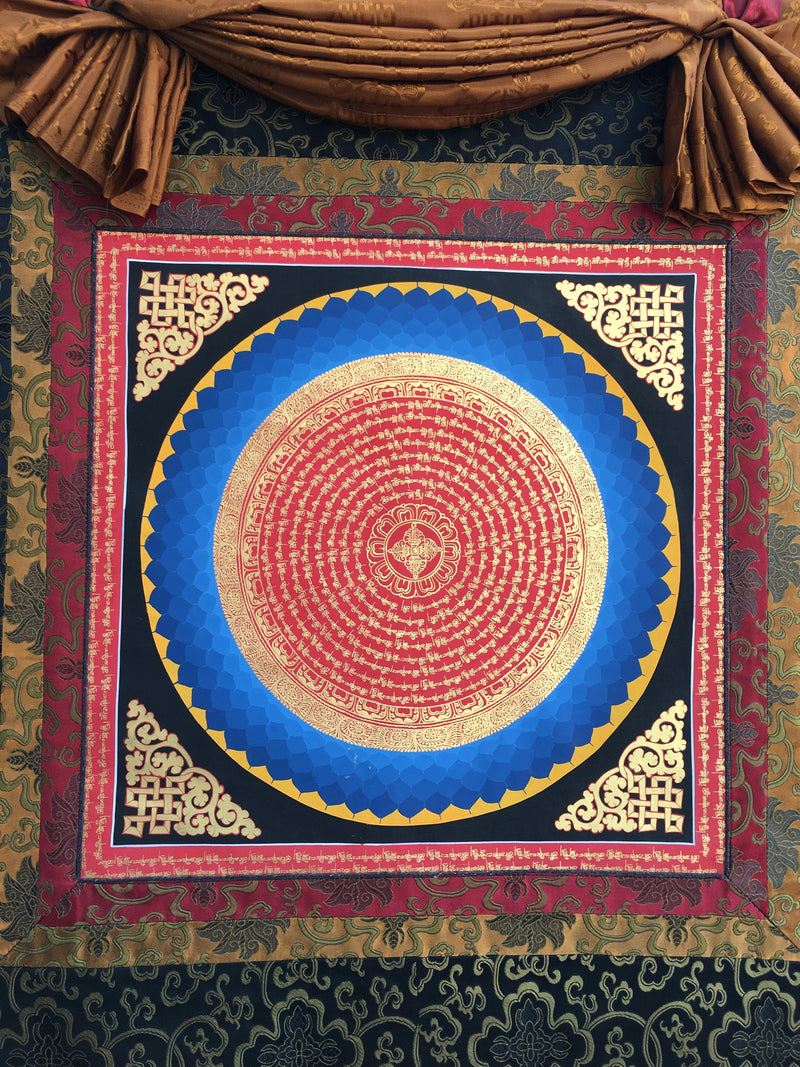 Double Dorje Mandala | Art Painting