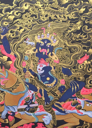 Original Palden Lhamo  | Buddhist Wall Deocr