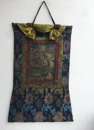 Vintage Mahakala Thangka | Wall Hanging