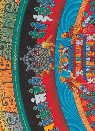 Kalachakra Mandala Thangka | Buddhist Art