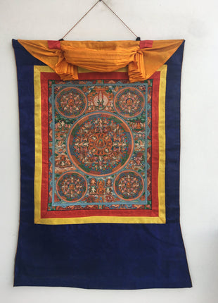 Traditional Buddhist Mandala | Bright Colored Mandala